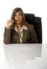 Image showing Business woman