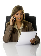 Image showing Business woman