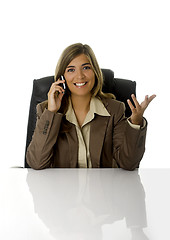 Image showing Business woman