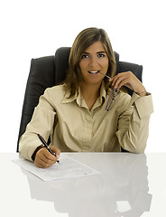 Image showing Business woman