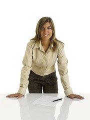 Image showing Business woman