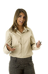 Image showing Business woman