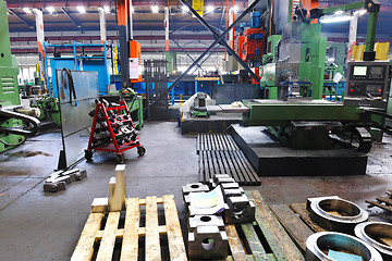 Image showing metal industy factory indoor