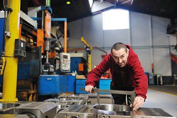 Image showing industry workers people in factory