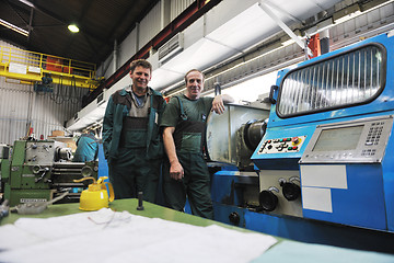 Image showing industry workers people in factory