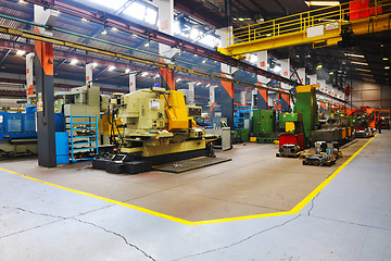 Image showing metal industy factory indoor