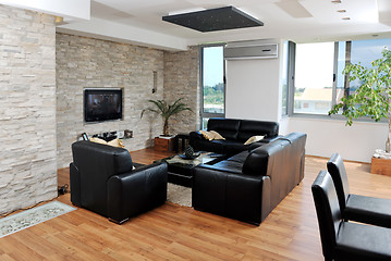 Image showing Modern living room interior
