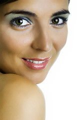 Image showing Beautiful make-up