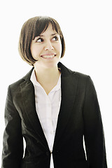 Image showing one business woman