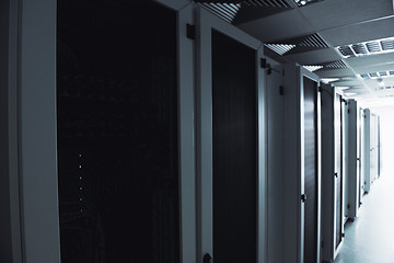 Image showing network server room