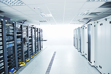 Image showing network server room