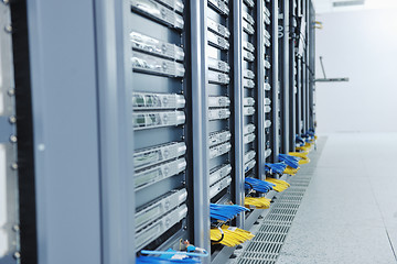 Image showing network server room