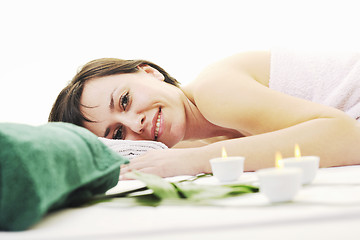 Image showing woman massage