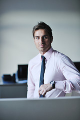 Image showing young businessman at office