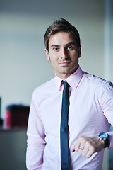 Image showing young businessman at office