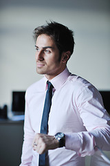 Image showing young businessman at office