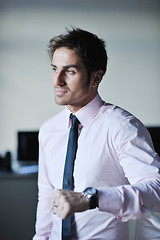 Image showing young businessman at office