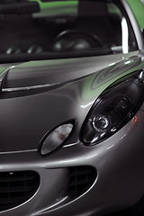 Image showing sport car with green background