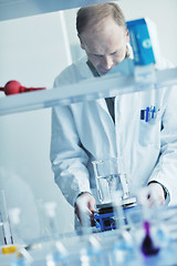 Image showing research and  science people  in laboratory