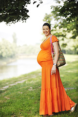 Image showing happy pregnancy