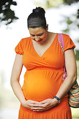 Image showing happy pregnancy