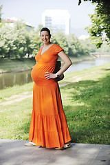 Image showing happy pregnancy