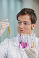 Image showing research and  science people  in laboratory