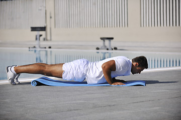 Image showing man fitness workout