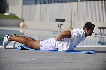 Image showing man fitness workout