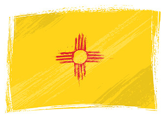 Image showing Grunge New Mexico flag