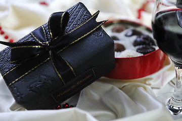 Image showing chocolate and praline box