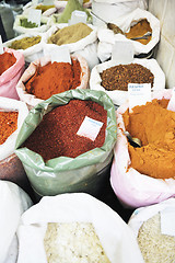 Image showing spice market store 