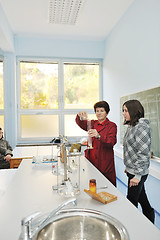 Image showing science and chemistry classees at school