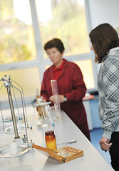 Image showing science and chemistry classees at school