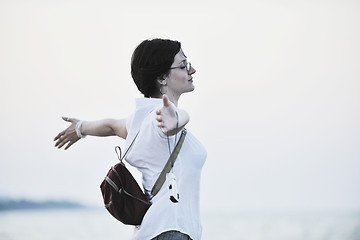 Image showing woman travel fashion