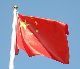 Image showing Chinese flag