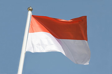 Image showing Indonesian flag