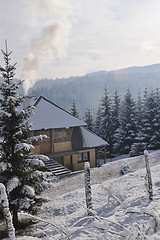 Image showing winter house