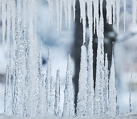 Image showing ice on window