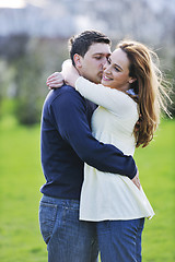 Image showing happy couple outdoor