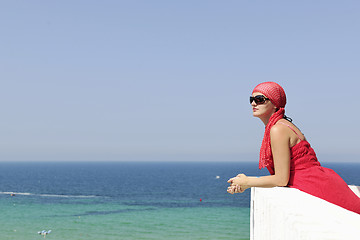 Image showing woman travel fashion