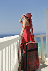 Image showing woman travel fashion