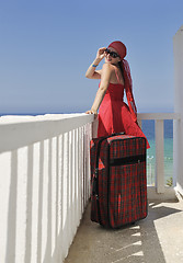 Image showing woman travel fashion