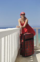 Image showing woman travel fashion