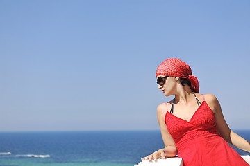 Image showing woman travel fashion