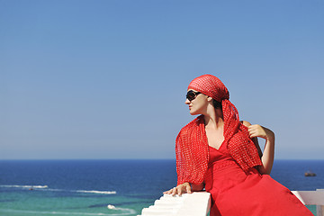 Image showing woman travel fashion