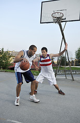 Image showing basketball player