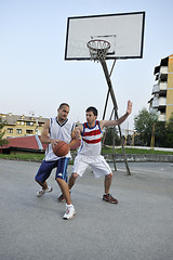 Image showing basketball player