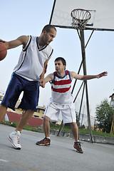 Image showing basketball player