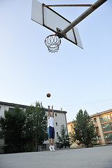 Image showing basketball player